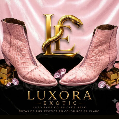 Botas de piel exóticas