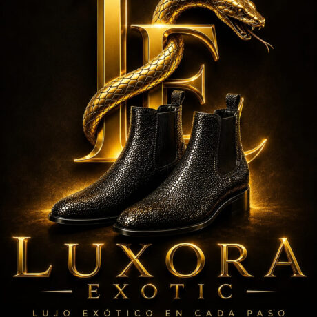 Botas de piel exóticas