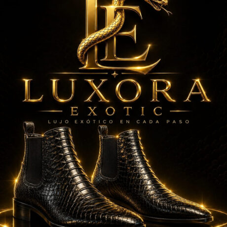 Botas de piel exóticas